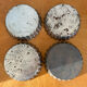 Lot of old tart molds