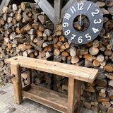 Renovated carpenter's workbench