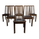 Set of 6 Dining Chairs by Mobil Girgi, 1970s