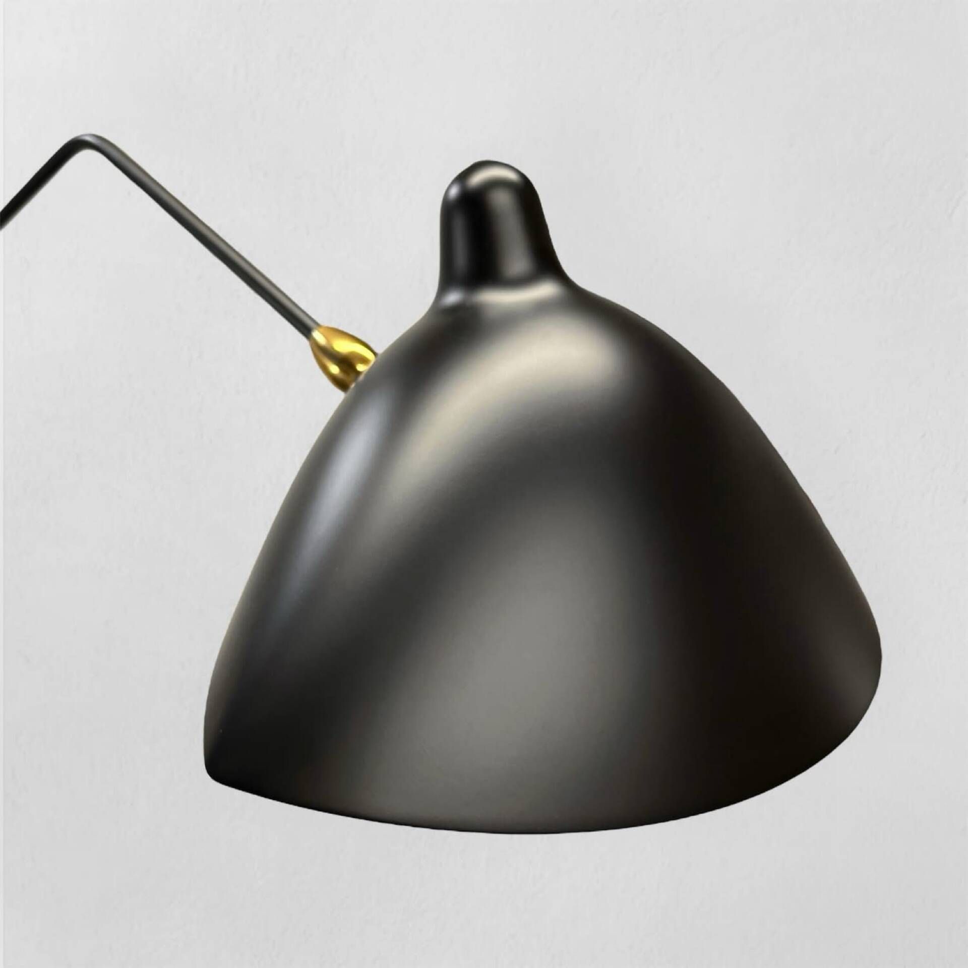 Authentique lampadaire par Serge Mouille