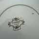 4 assiettes plates Sarreguemines modèle Danois