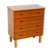 Teak chest of drawers, Sweden, 1960