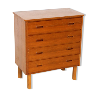 Commode en teck, Suède, 1960