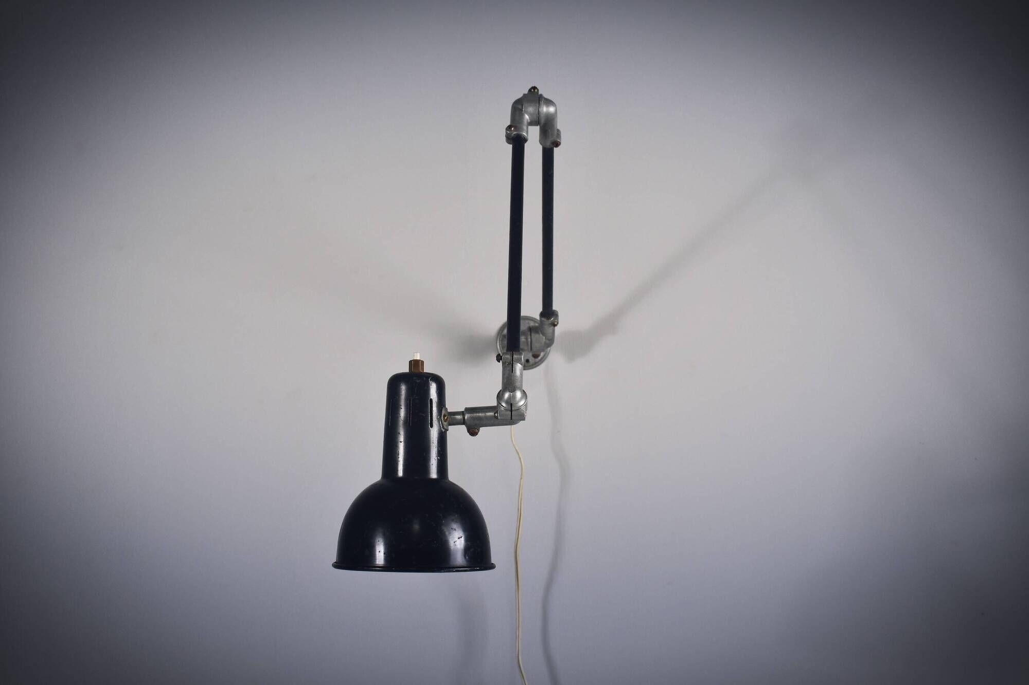 Vintage architect lamp Rijo, Denmark 1950s