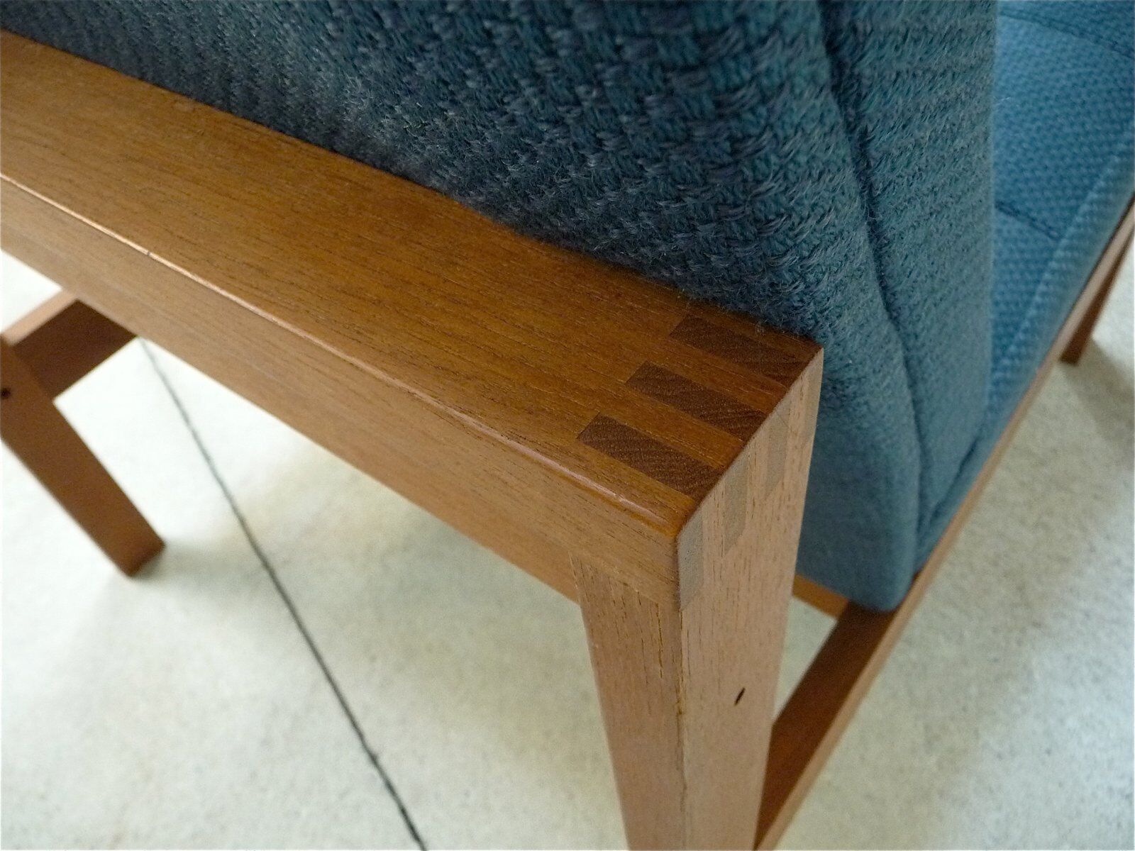 Fauteuil danois en teck par Ole Gjerlov-Knudsen et Torben Lind pour France & Søn, années 1960