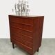 Commode en teck au design danois vintage