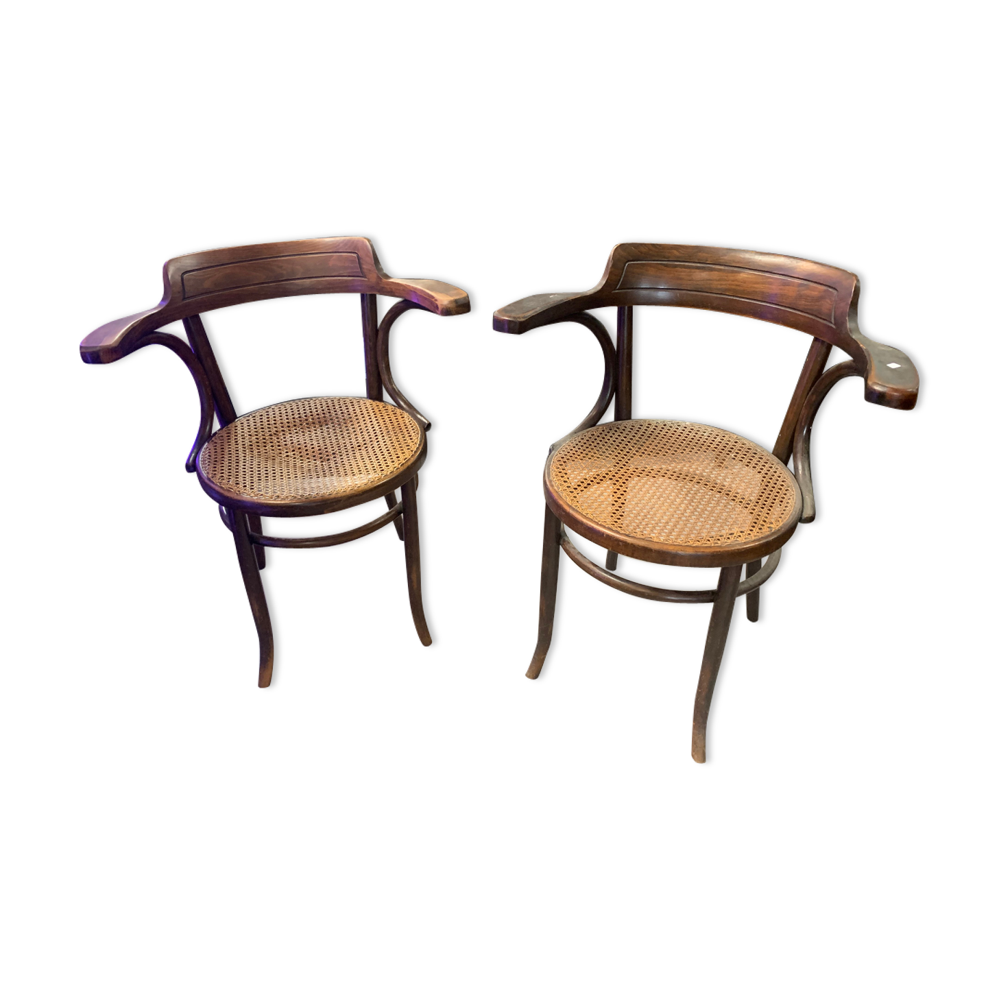 Pair of fischel bistro chairs