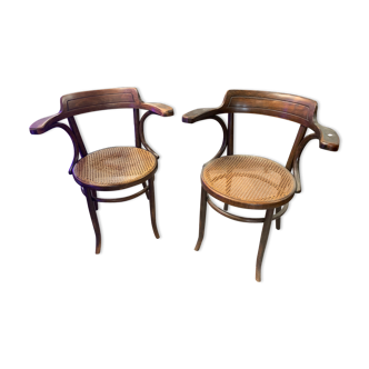 Pair of fischel bistro chairs