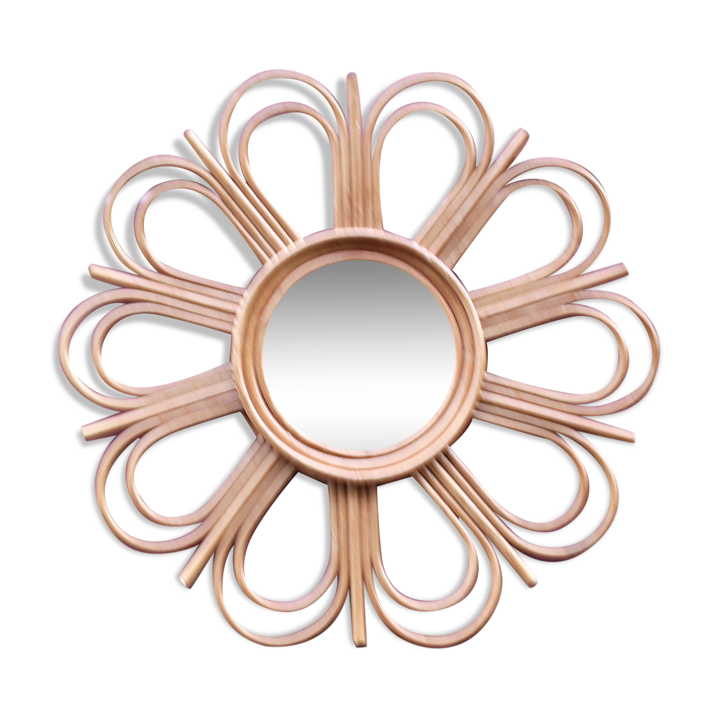 Bamboo sun mirror, 1960s