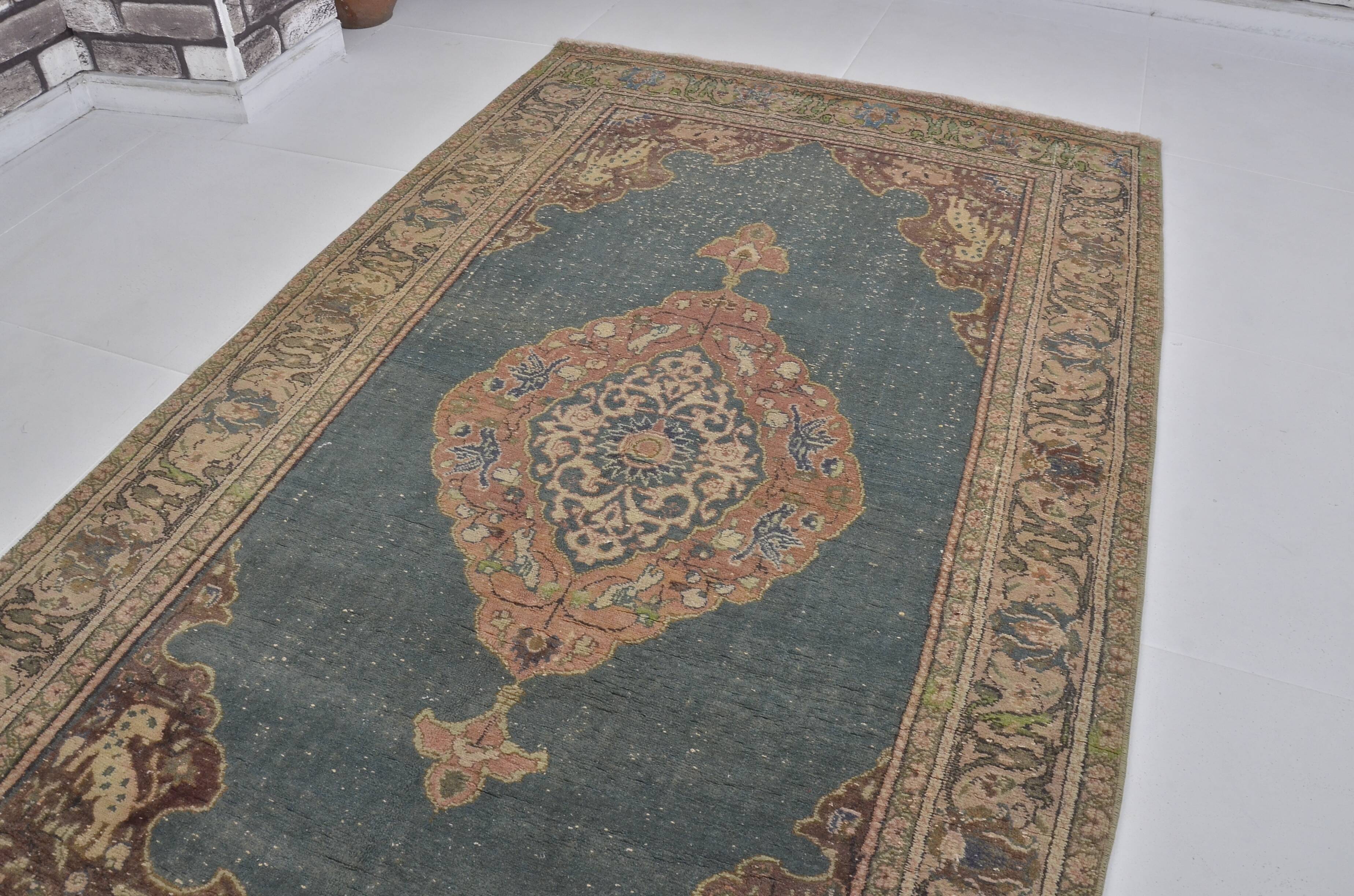 Floral Oushak Floor Carpet sku1565