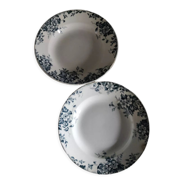 Deux assiettes