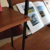 Huge shelf library Swedish desk teak, string.