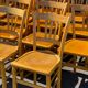 Lot 18 chaise de bistro 1960