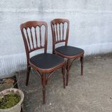 Pair of bistro chairs