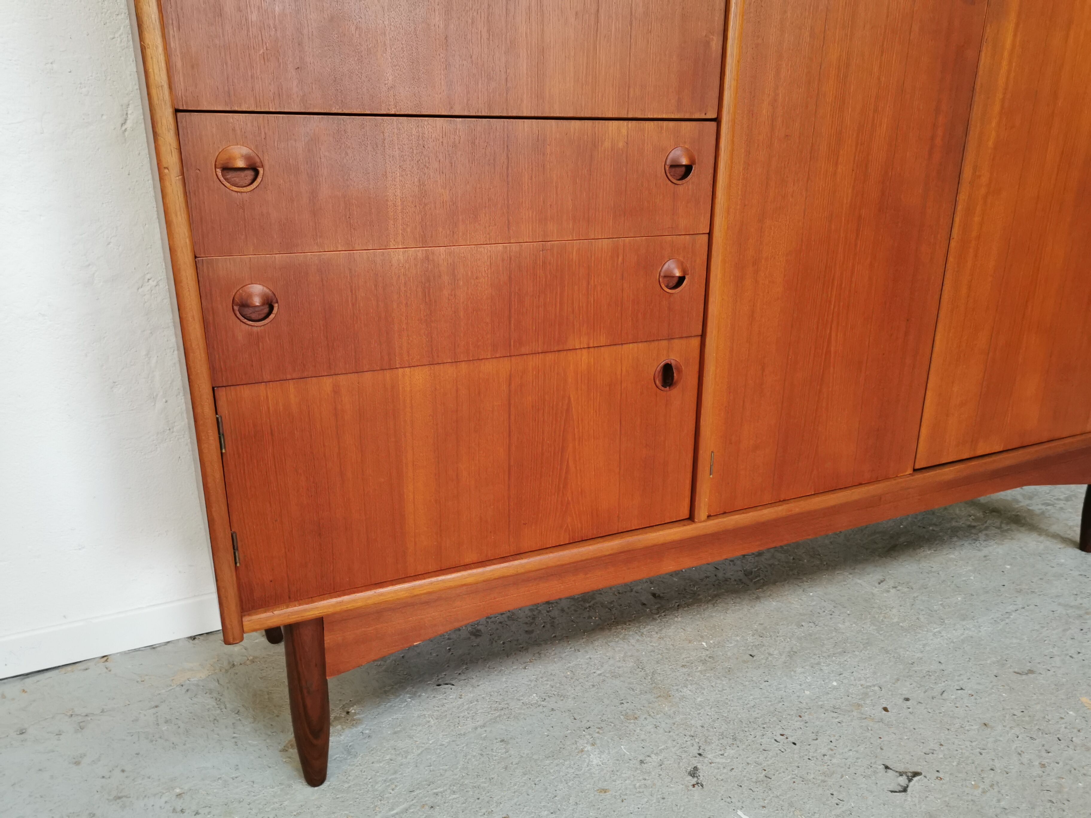 Teak cabinet design Tricoire & Vecchione