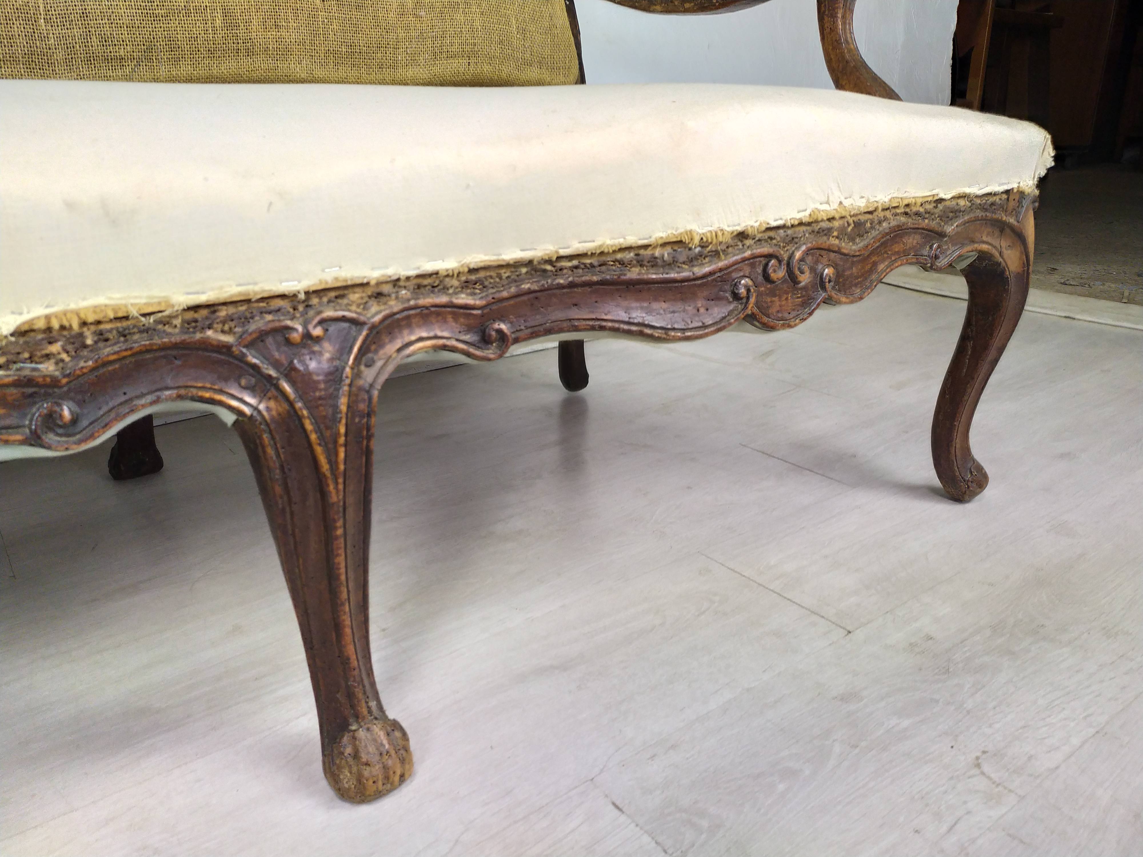 Vintage Louis XV sofa