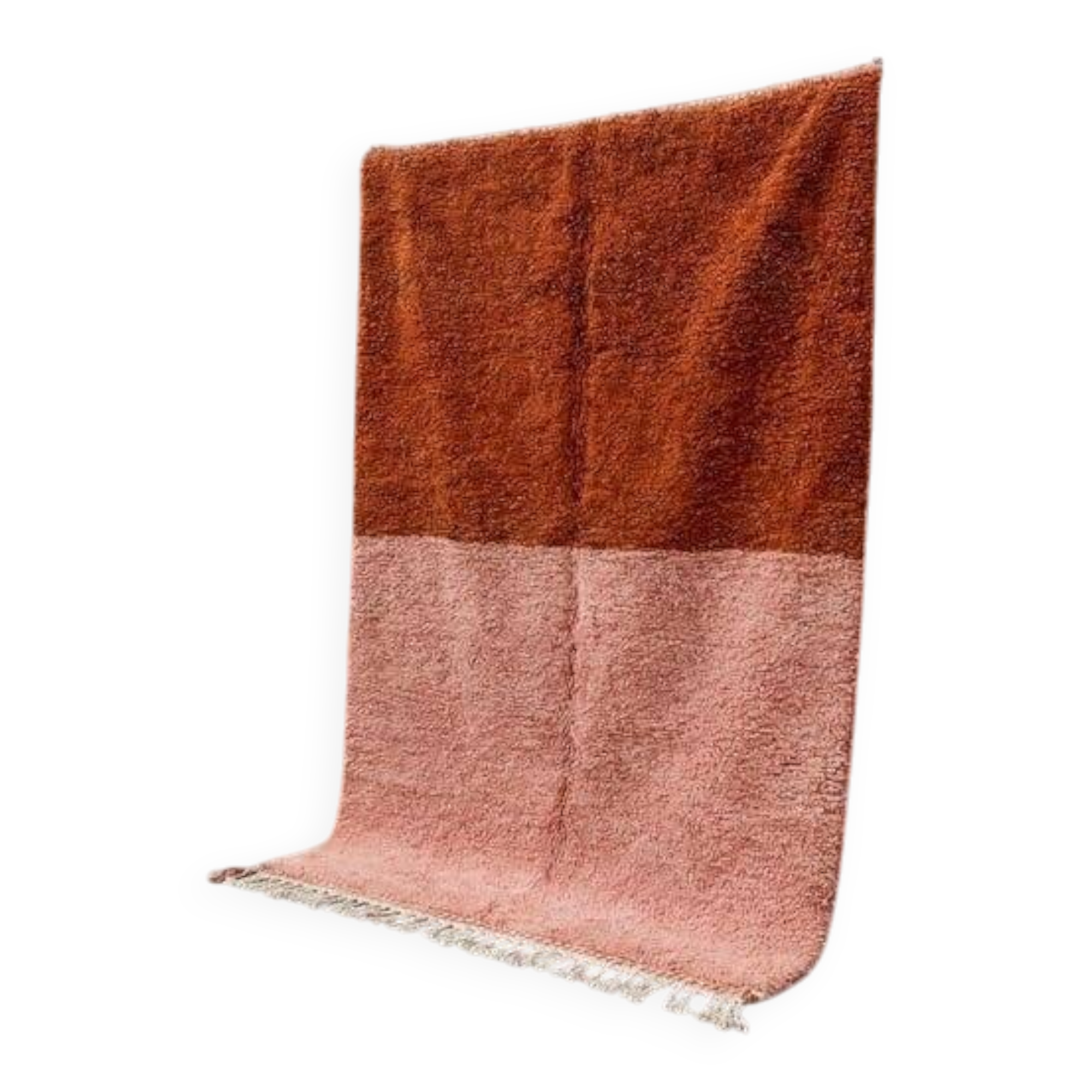 Handmade pure wool Berber rug, size 1.5/2.5 m.