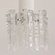Kalmar Murano glass ceiling lamp, 1960 Austria.