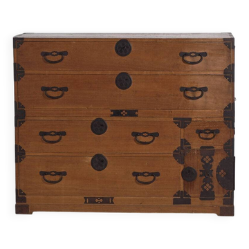 Ancient Japanese Tansu – Meiji/Taishō Period (c.1868-1926) #28