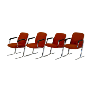 4 fauteuils space age