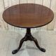 Victorian mahogany pedestal table 19th century