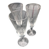Set of 3 glasses