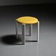 Set of two chairs and a stool by Bruno Rey, Dietiker, circa 1975.