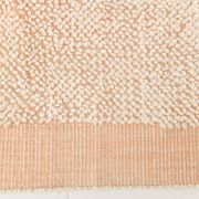 4x7 Salmon Beige Handmade Turkish Vintage Rug