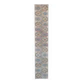 Vintage Turkish hallway rug 49x255 cm