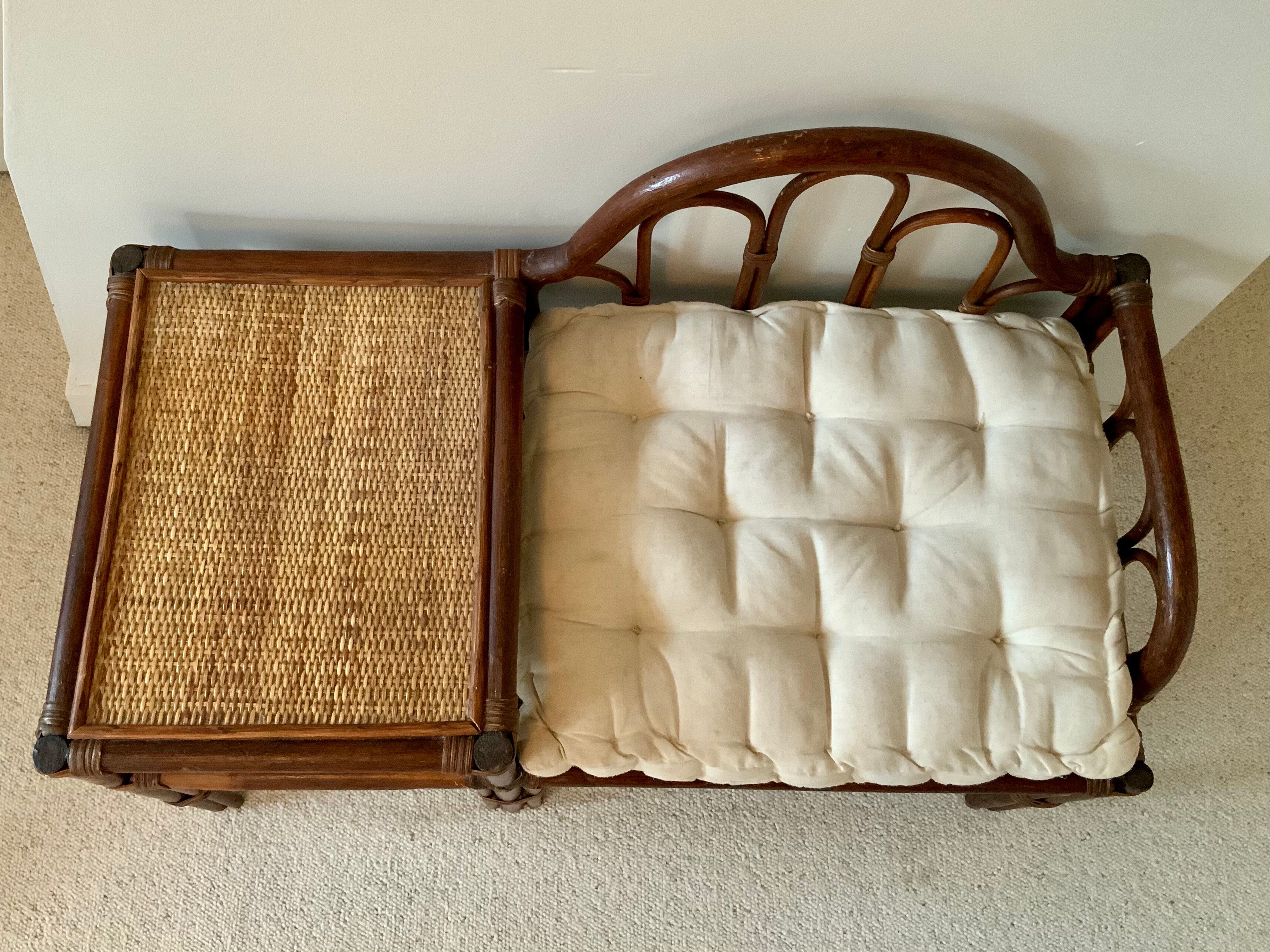 Rattan phone furniture