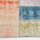 Puzle style vintage rug 354x255cm