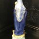 Vierge à l'enfant en faïence de quimper début xxème
