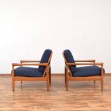 Mid-century oak kolding armchairs by erik wørts for ikea, 1960s, set of 2