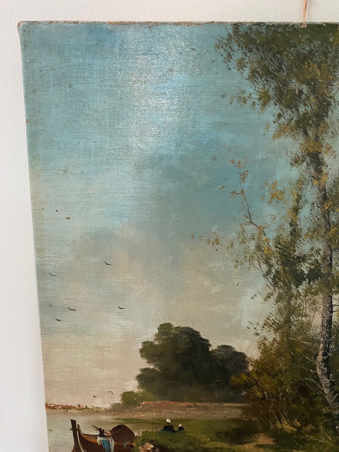 Oil painting painting