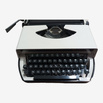 Machine à écrire Olympia Dactylette blanche
