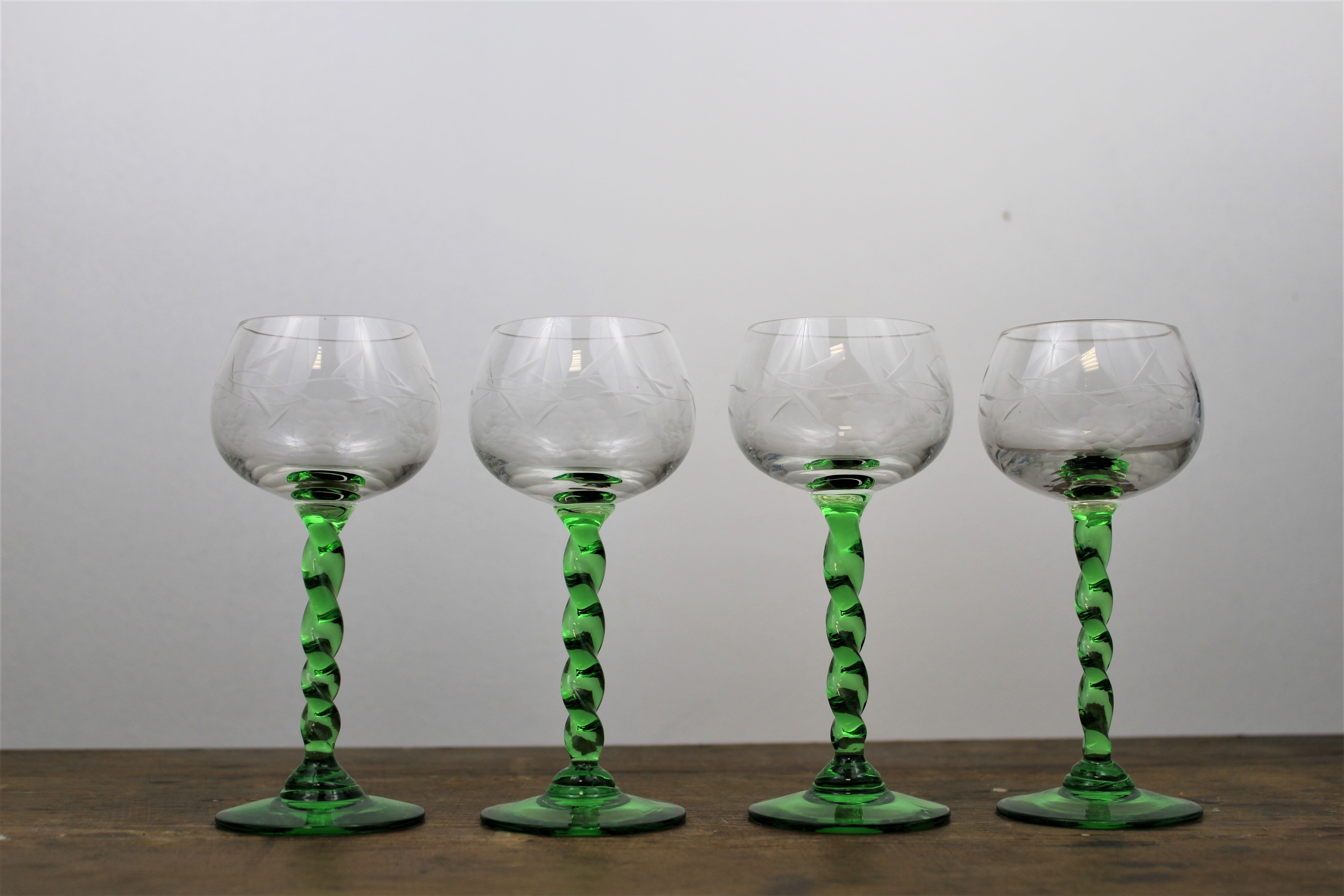 Glass of Alsace wine