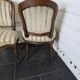 Paire de chaises style Louis XV