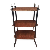 Etagere Napoléon III  en marquetterie
