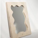 Mini splash asymmetrical mirror