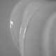 Trio of Castellania plates in Italian earthenware, vintage blue decoration