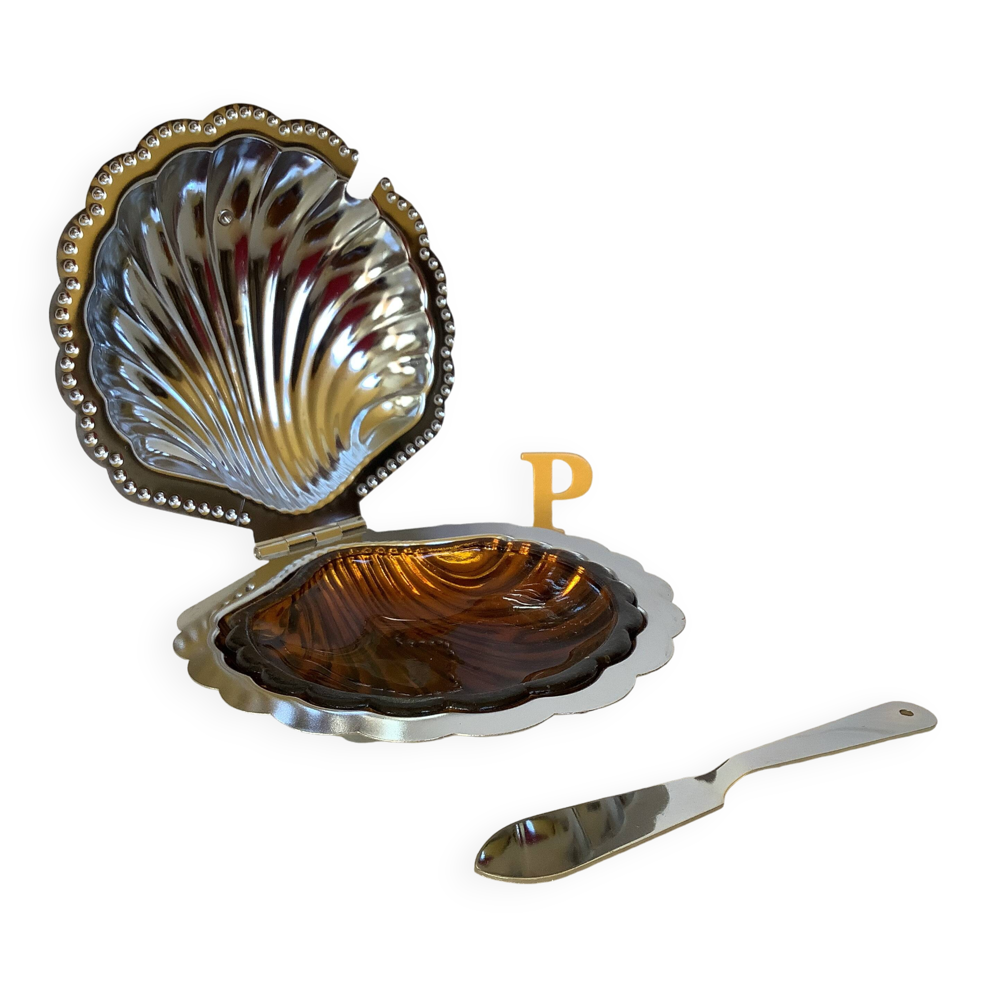 Scallop butter dish P