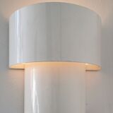 White-plated sconces 1960s