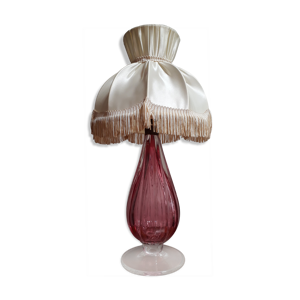 Lampe murano verre soufflé