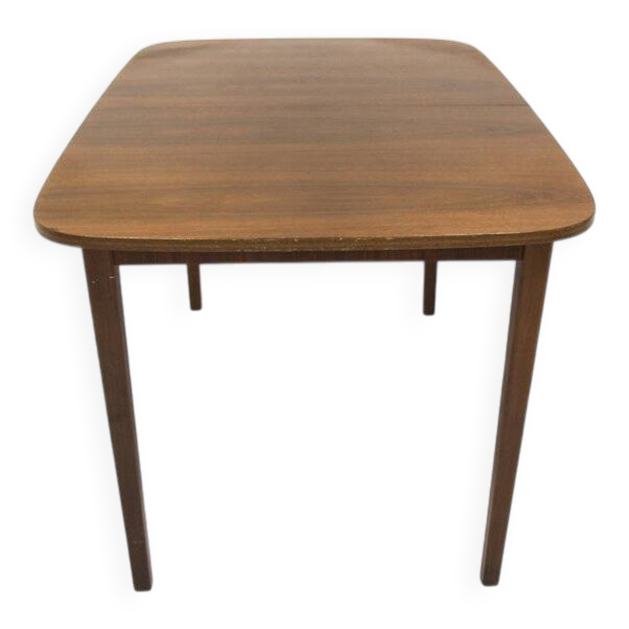 Scandinavian walnut dining table, Sweden, 1960s