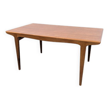 Table manger scandinave teck rallonges