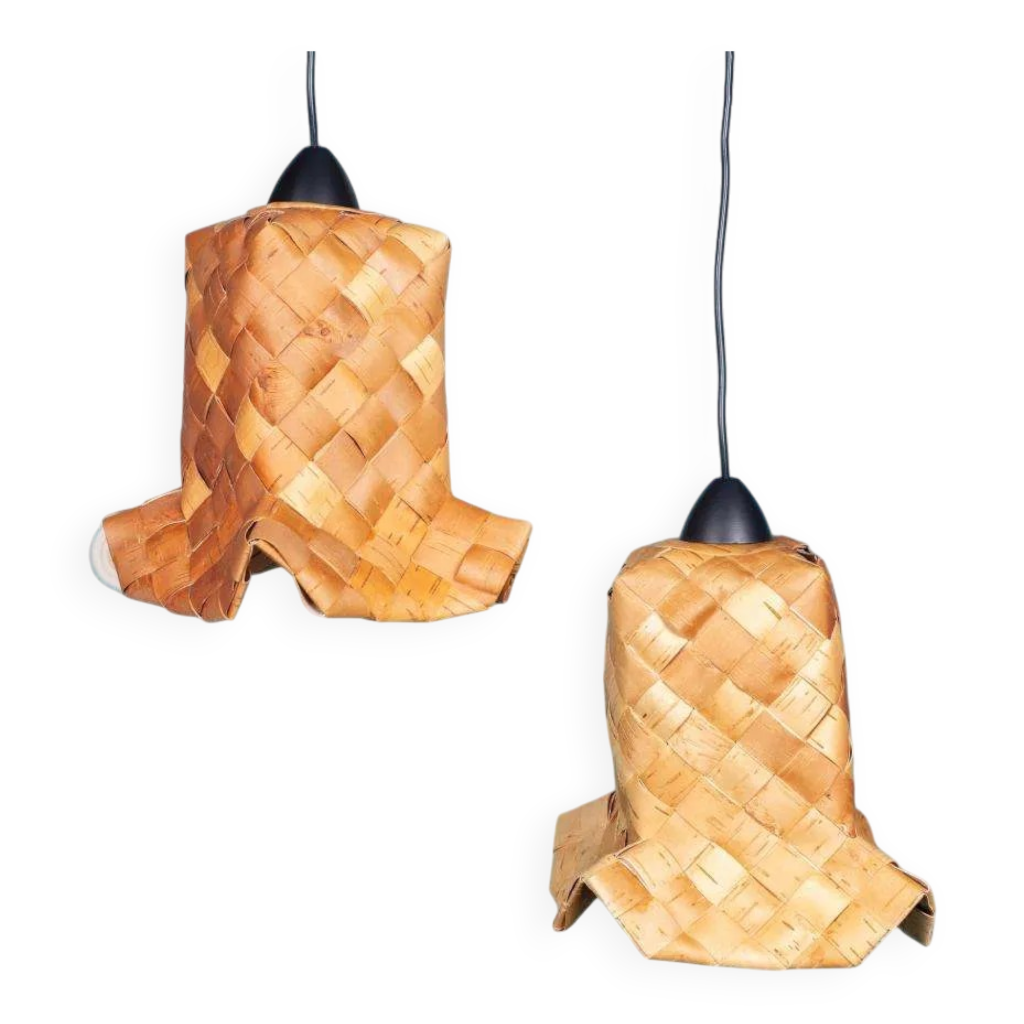Japandi woven Scandinavian suspension, vintage