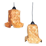 Japandi woven Scandinavian suspension, vintage