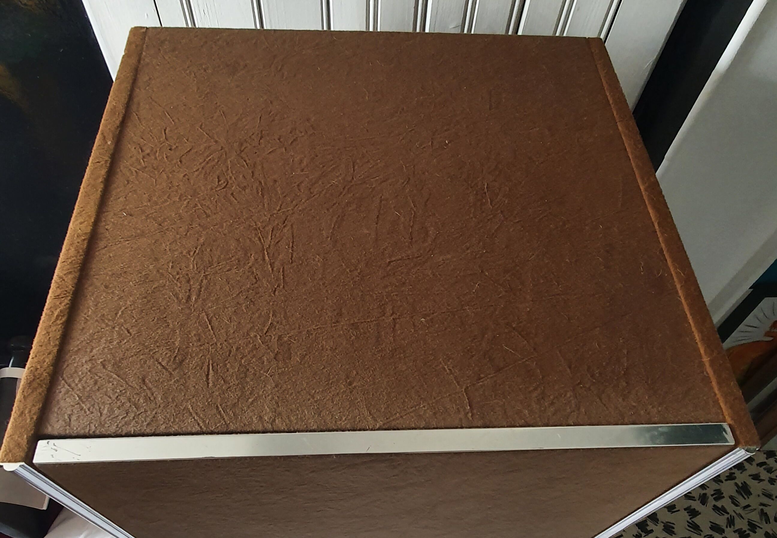 Velvet storage box 80s