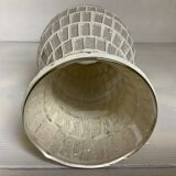 Vase in glittery mosaic