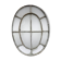 Bull's-eye window from the 19th century in iron (with opening).